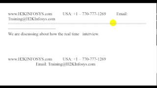 Software QA Testing Interview questions Manual Testing Interview questions Part 1 from H2Kinfosys [upl. by Anillek]