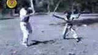 Long stick weapon fighting  Binh Dinh Sa Long Cuong [upl. by Ohs]