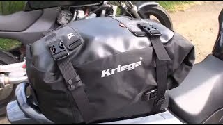 Kriega US20 vs Givi Soft Panniers review [upl. by Matthei137]