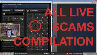 2023  All CSGO Gambling Scams LIVE Twitch COMPILATION [upl. by Akimad]