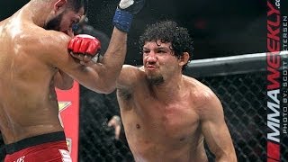 Gilbert Melendez Talks Diego Sanchez the Twitter Stalker UFC 166 [upl. by Lassiter]