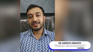 Dr Anindya Debnath  Tripura  Awareness on Bone and Joint Health  Keep Joints Moving [upl. by Alimaj]