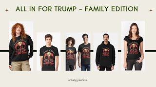 Debate Night All In for Trump  Family Edition Patriotic Family Trump 2024 Shirt debate trump [upl. by Amalburga]