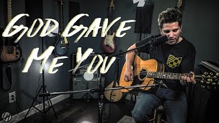 Blake Shelton  God Gave Me You  Acoustic Cover 2017 [upl. by Erme]