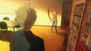 Chase Scene Kyoukai no Kanata [upl. by Averyl]