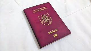 Lithuania Passport  Whats Inside [upl. by Absalom]