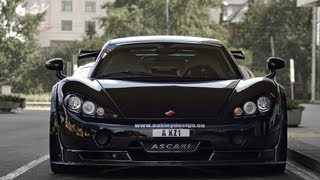 ASCARI KZ1R  Ultra Rare Supercar BRUTAL V8 SOUND [upl. by Eddi]