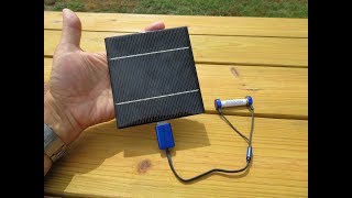 AA Battery charging solar panel and OLIGHT magnetic charger aaa [upl. by Fredericka]