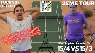 TIRAGE TRUQUÉ 😱🫣  2ème tour du tournoi officiel du TC LAROQUE DES ALBERES 66 [upl. by Jadda]