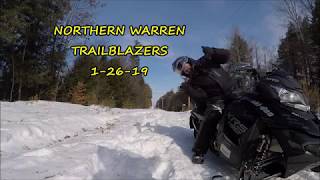 SNOWMOBILING NORTHERN WARREN COUNTY NY 12519 [upl. by Behl]