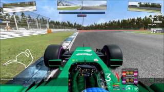 Automobilista Hockenheim F1 2017 Ultimate Time Trial Gameplay [upl. by Nowed655]