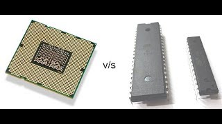 الدرس الاول microcontroller VS microprocessor [upl. by Atteragram]