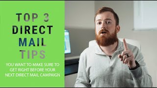 Real estate marketing  3 Direct Mail Tips [upl. by Nahtam]