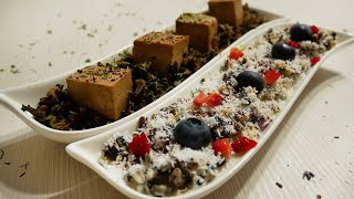 Retete cu orez salbatic Orez salbatic cu tofu si sumac  Budinca de orez salbatic [upl. by Mauldon]