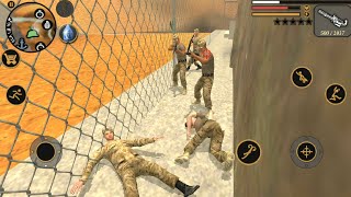 New Update Vegas Crime Simulator  Fellow Soldiers War  Android Gameplay 4 [upl. by Schmeltzer]