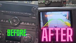 EONON 20072013 GMCCHEVY Sierra Silverado Apple  Android Car Play  Install W Back Up Camera [upl. by Marentic138]