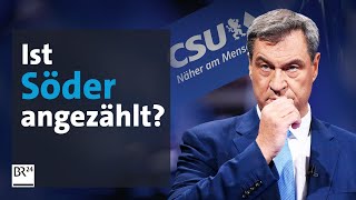 Grummeln in der CSU Muss Markus Söder um seine Macht fürchten I ÜBERBAYERN I BR24 [upl. by Newhall836]