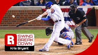 Kris Bryant Baseball Rebellion Swing Breakdown  Hitting Mechanics [upl. by Sontich]