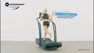 The Original Curve from Woodway Treadmills [upl. by Ateekram]