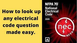 Crack the Code Mastering the NEC Electrical Code in 5 Minutes [upl. by Redwine]