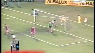 River 5 Polonia 4 Amistoso Verano 1986 Golazo del quotPrincipequot Enzo Francescoli de Chilena [upl. by Christmann611]