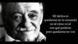 Táctica y estrategia  Mario Benedetti [upl. by Eimile883]