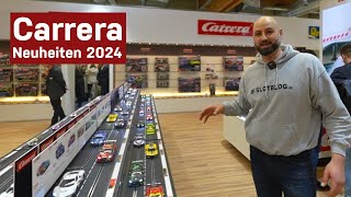 Carrera Neuheiten 2024  Standrundgang auf der Spielwarenmesse 2024 in Nürnberg [upl. by Elleoj]