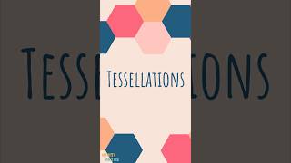 What is a tessellation 🤔 tessellate geometry minitymaths [upl. by Arod]