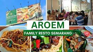 Aroem Resto Semarang Wisata Kuliner Terbaru [upl. by Bartholomeus976]