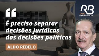 Aldo Rebelo quotOu se recupera equilíbrio ou vamos viver insegurançaquot [upl. by Edmea866]