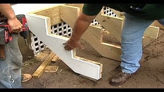 How to Add Stairs to Your Outdoor Deck  Ask John The Builder [upl. by Rosel901]