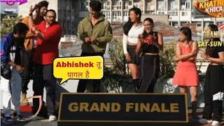 Khatron ke Khiladi 14 Grand Finale Update Karanveer Ne kiya kamal Abhishek amp Krishna Shroff [upl. by Seligmann314]