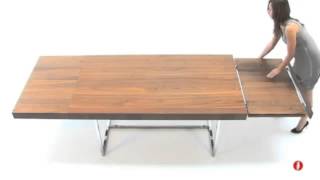 CS4027R Calligaris Parentesi Extendable Dining Table [upl. by Ahsienar]