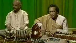 Ravi Shankar Alla Rakha  Tabla Solo in Jhaptal [upl. by Ssirk]