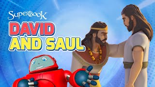 Superbook  David and Saul  Season 3 Episode 7  Full Episode Official HD Version [upl. by Aiekahs]