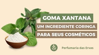 Tudo o que você precisa saber sobre a Goma Xantana em Cosméticos Naturais [upl. by Laurens617]