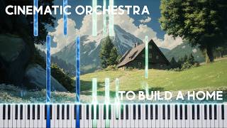 To Build a Home – The Cinematic Orchestra  Piano Tutorial Medium [upl. by Todd246]