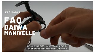 Daiwa  FAQ quotComment changer de sens la manivelle de mon moulinet quot [upl. by Rosene]