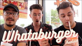 Whataburger Review FOOD REVIEW [upl. by Itsyrc]