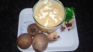 Sapota juiceHealthy drinkhow to make Sapota juice [upl. by Romona]