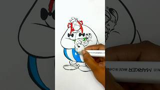 Painting Obelix from Cartoon Asterix shorts art drawing viral viral painting trending [upl. by Nemajneb192]