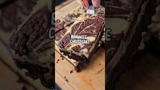 Brownies cheesecake part 1 brownies cheesecake resepmudah pastry [upl. by Rafiq]