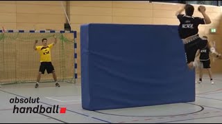 Handball position training for backcourt players 1 [upl. by Esch502]