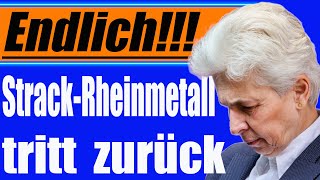 💥Eilmeldung Strack Zimmermann tritt OFFIZIELL zurück💥 [upl. by Ylicec]