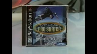 Tony Hawks Pro Skater Commercial PS1 [upl. by Attiuqal840]