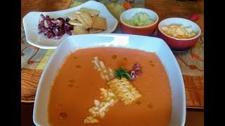 GAZPACHO ANDALUZ  BEATRIZCOCINA [upl. by Annait]