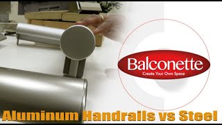 Aluminium Handrails vs Steel [upl. by Floyd]