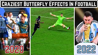 7 Craziest Butterfly Effects In Football [upl. by Comfort]