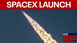 LIFT OFF SpaceX launches Starship Rocket booster landing  LiveNOW from FOX [upl. by Cuttie]