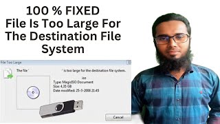 How to Solve File Too Large Error on Pen Drive Quick and Easy Solutions [upl. by Ardnaxela]